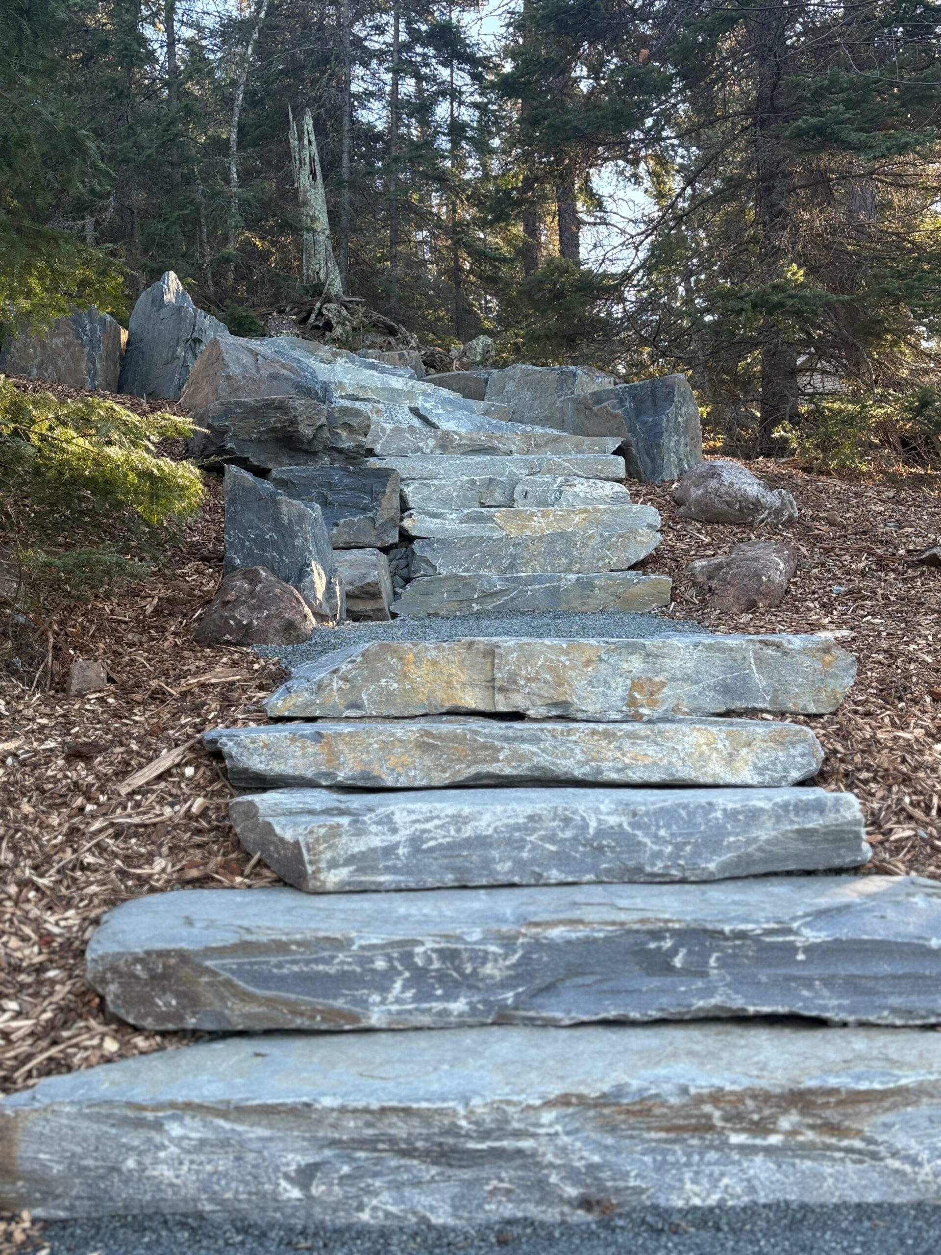 Stepping Stone Pathway -- Cottage Property