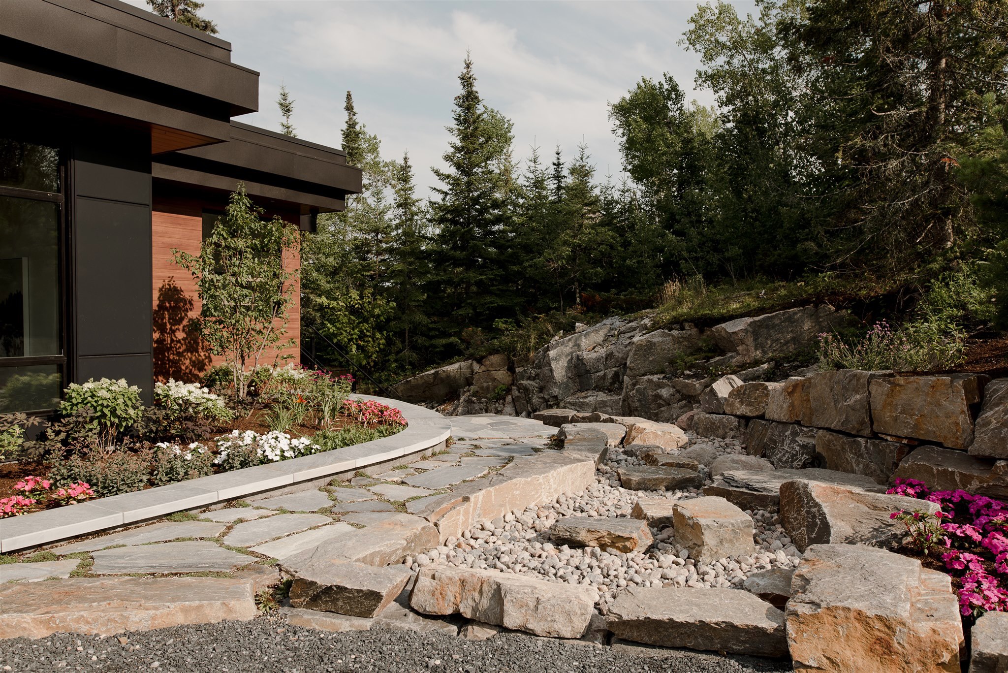 Stone Patio & Pathway -- Lake of the Woods