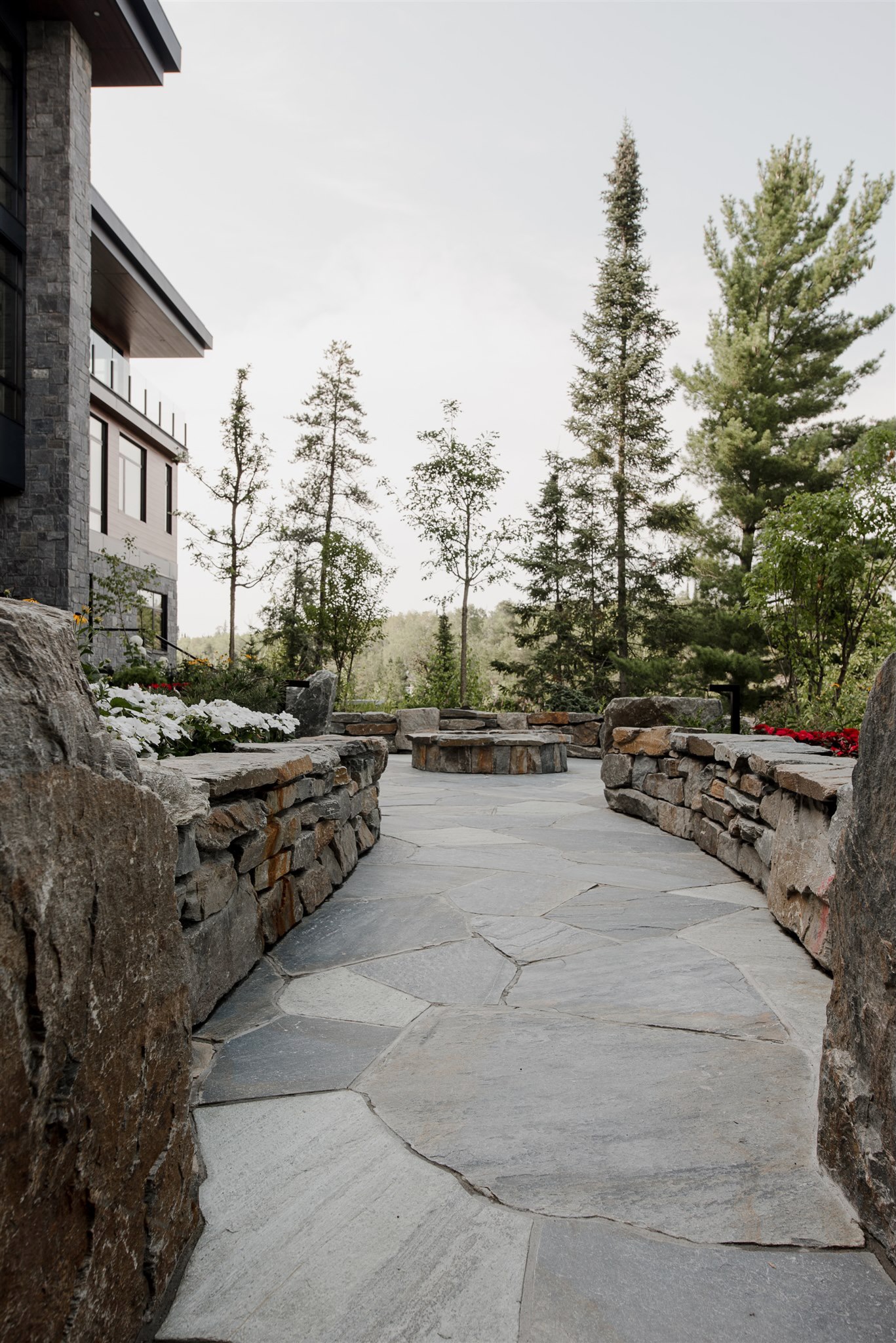 Flagstone Garden Pathway